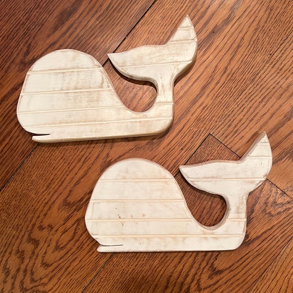 WOOD WHALE Decor